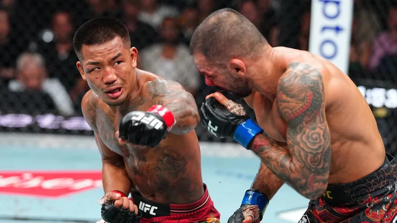 Joshua Van and Alexandre Pantoja Trade Punches in the UFC 331 Main Event