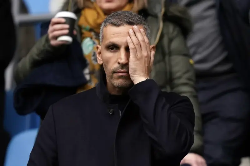 Manchester City Chairman Khaldoon Al Mubarak in the Stands