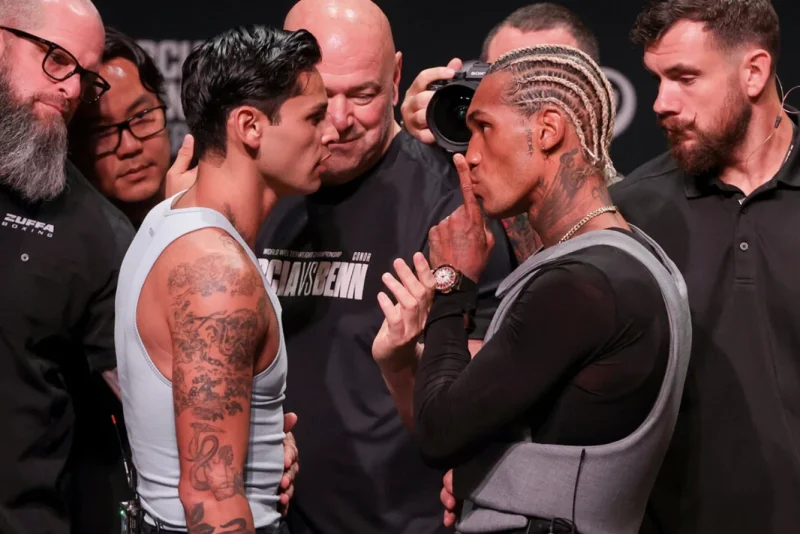 Ryan Garcia and Conor Benn Face Off Before the Fight