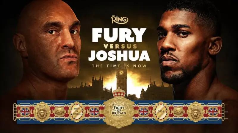 The Official Fight Poster Tyson Fury vs Anthony Joshua