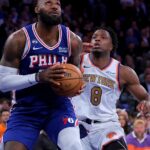 LeBron James zadebiutował w Philadelphii 76ers. Pogromcy mistrzów Knicks