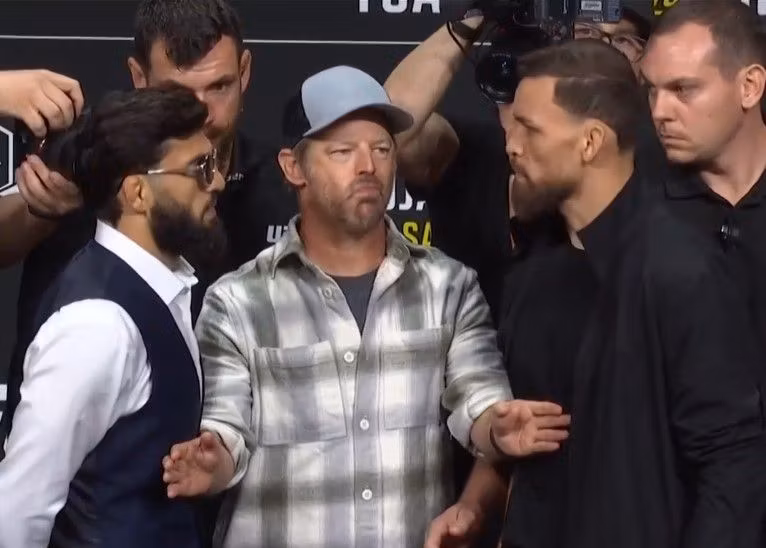Царукян и Руффи провели битву взглядов перед боем на UFC 331