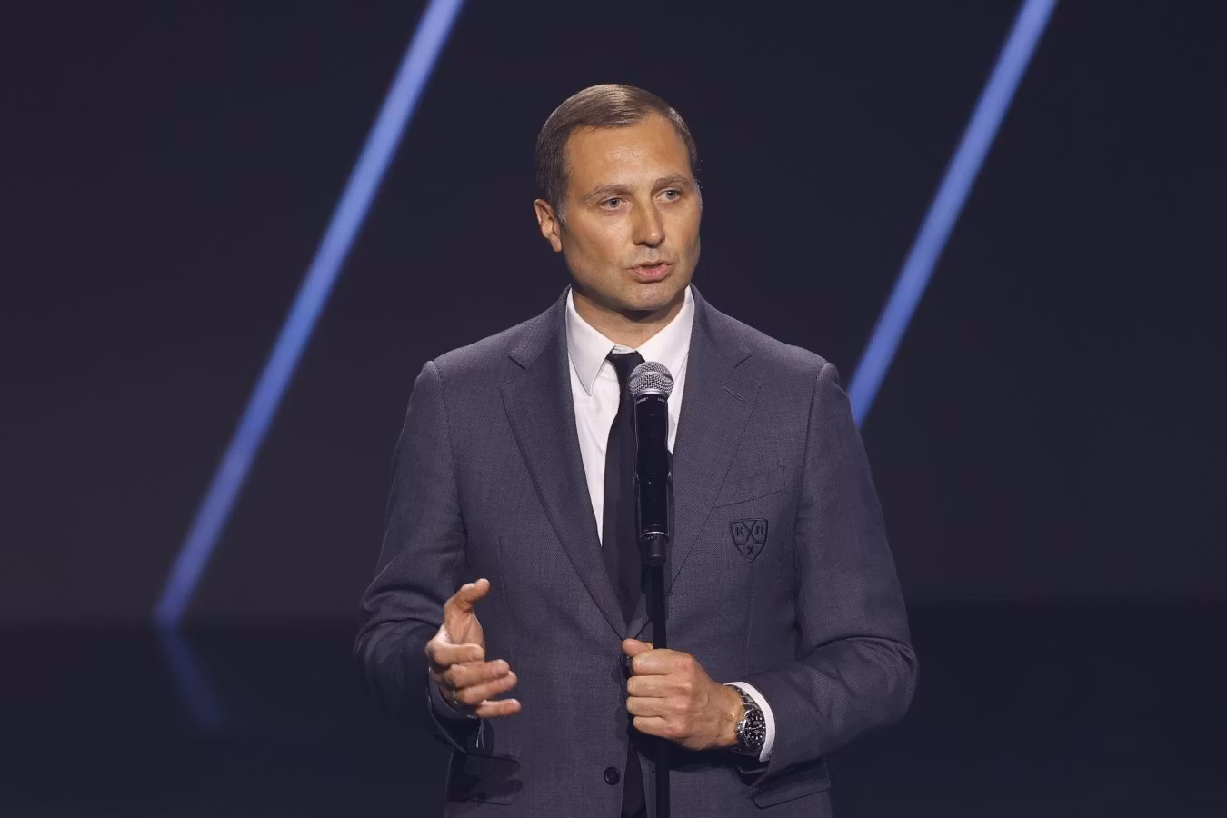 Голубев рассказал о совместных сезонах с президентом КХЛ Морозовым в «Ак Барсе»